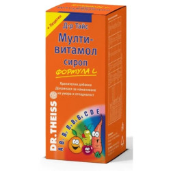 Мултивитамол формула L сироп за нормално функциониране на имунната система 200мл