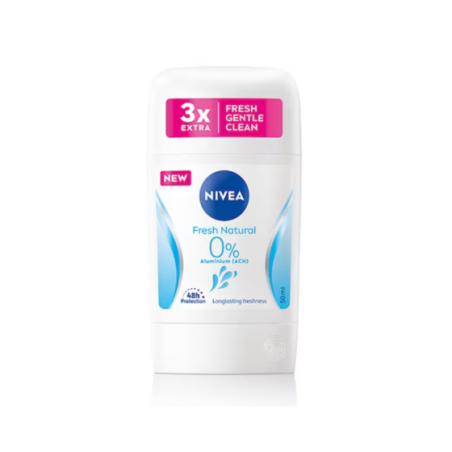Nivea Fresh Natural део стик против изпотяване за жени 50мл