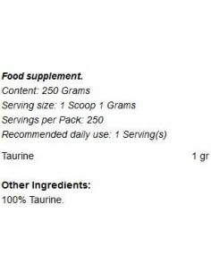 Taurine Powder 2