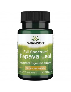 Full Spectrum Papaya Leaf 400 mg