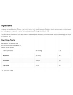 Magnesium Citrate + Potassium + B6 P-5-P 2