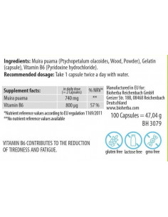 Muira Puama Root 410 mg 2