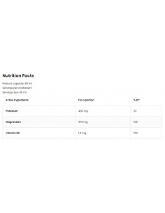 Magnesium Shot / with Potassium + B6 2