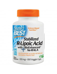 BEST R-Lipoic Acid / Stabilized NA-R-ALA 100 mg