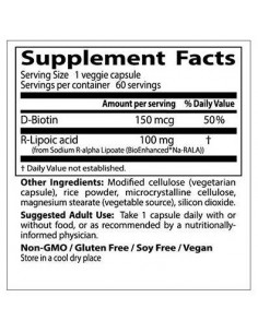 BEST R-Lipoic Acid / Stabilized NA-R-ALA 100 mg 2