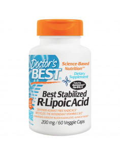 BEST R-Lipoic Acid / Stabilized NA-R-ALA 200 mg