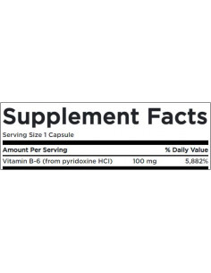 Vitamin B6 100 mg / Pyridoxine 2