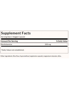 Benfotiamine 300 mg - Maximum Strength 2