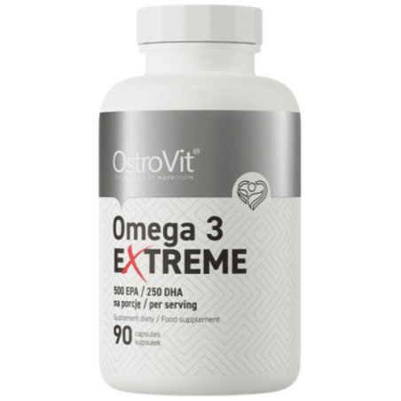 OstroVit Омега 3 - Екстрийм /75% EPA + DHA/ - 90 гел капс.