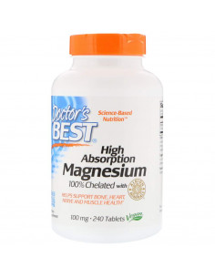 BEST High Absorption 100- Chelated Magnesium