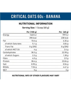 Critical Oats | Protein Porridge Powder 2