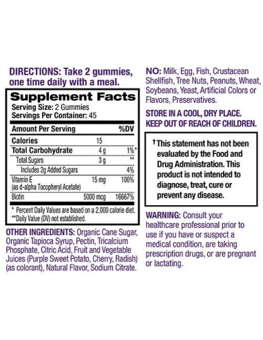 Hair, Skin -amp, Nails Gummies