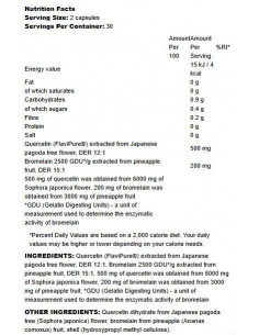 Quercetin with Bromelain 2
