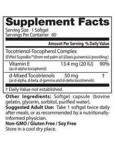 BEST Tocotrienols / Vitamin E Complex 50 mg 2