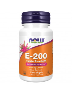 Vitamin E-200 IU D-Alpha Tocopherols