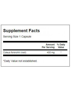 Coleus Forskohlii / Forskolin 400 mg 2