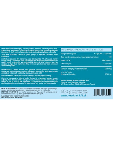 TCM X-Caps 1000 | Tri-Creatine Malte