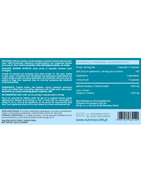 TCM X-Caps 1000 | Tri-Creatine Malte