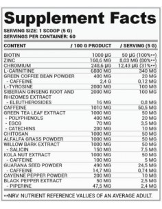FBR Flow | Thermogenic Fat Burner Powder 2