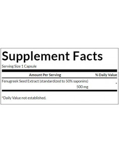 Fenugreek Extract 500 mg 2