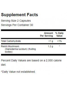 Reishi Mushroom 600 mg 2