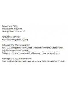 Ashwagandha 600 mg KSM-66 2