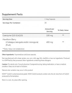 CoQ10 100 mg | with Hawthorn Berry 2