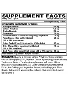 Lipo 6 Black / Intense / Ultra Concentrate 2