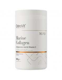 Marine Collagen -amp, Hyaluronic Acid Powder | with Vitamin C