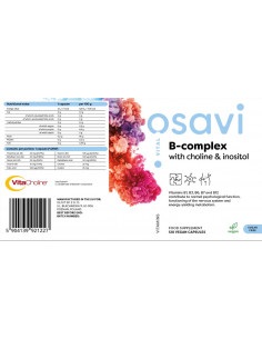B-Complex with Choline -amp, Inositol 2