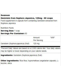 Genistein from Sophora Japonica 125 mg 2