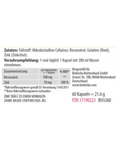 Resveratrol 100 mg 2