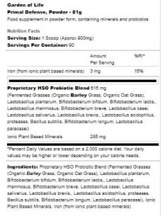 Primal Defense | HSO Probiotic Formula 2