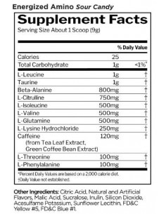 Energized Amino | with Natural Caffeine 2