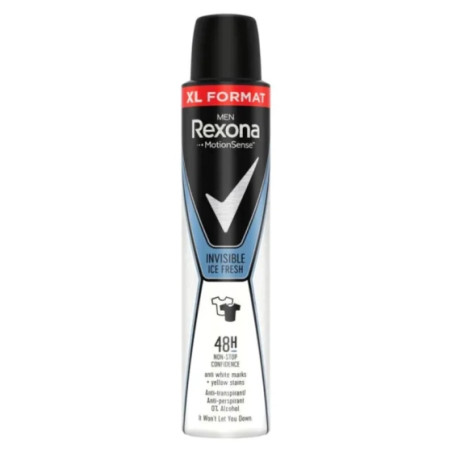 Rexona deo men invisible Ice fresh дезодорант 200мл