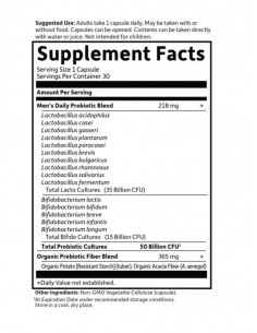 Dr. Formulated Probiotics | Once Daily Men-N39,s 2