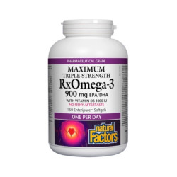Омега-3 тройна конц. капсули за сърдечно-съдовата система 1425мг х150 Natural Factors