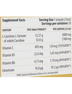 Liquid L-Carnitine Shot 3000 2