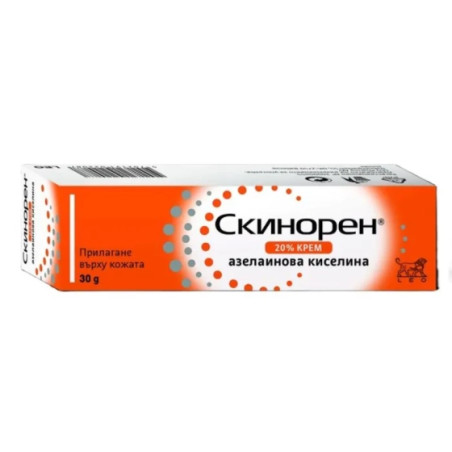 Скинорен 20% крем против акне 30г