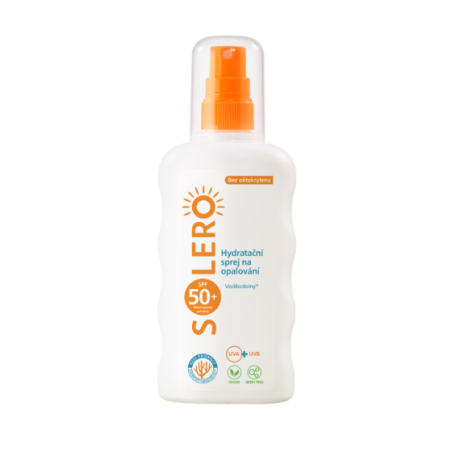 SOLERO хидратиращ слънцезащитен спрей SPF50+ 200мл