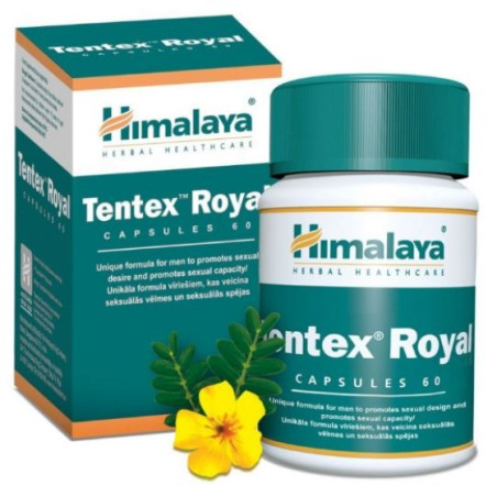 Тентекс Роял таблетки подпомага функцията на мъжката полова система х60 Himalaya