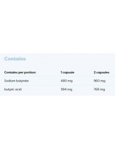 Sodium Butyrate SR 960 mg | Sustained Release 2