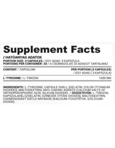 L-Tyrosine Caps 550 mg 2