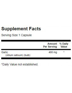 Full Spectrum Garlic 400 mg 2