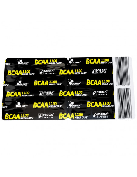 BCAA Mega Caps 1100