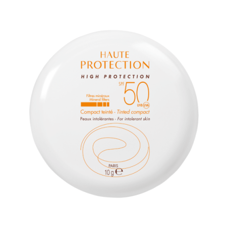Avene Sun Миунерална крем-пудра за лице пясъчен цвят SPF50 10г