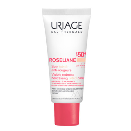 Uriage roseliane сс тониран крем spf50+ за корекция на тена - светъл нюанс 40мл