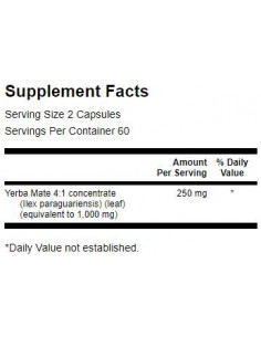 Yerba Mate (4:1) 125 mg 2