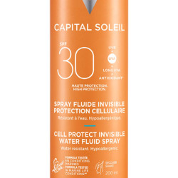 Vichy Soleil SPF 30 cell protect флуиден спрей за лице и тяло 200 мл 810890