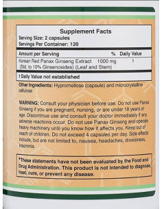 Korean Panax Ginseng 1000 mg 2